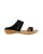 Womens Daily Wear Heeled Chappal With Toe Ring And Back Support Black 3037