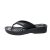 Black Ortho Safe Soft Womens Daily Wear PU Slipper Recommended By Doctor’s 3103